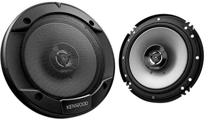Колонки автомобильные Kenwood KFC-S1666 330Вт 90дБ 4Ом 16см (6.5дюйм)  (ком.:2кол.) коаксиальные двухполосные