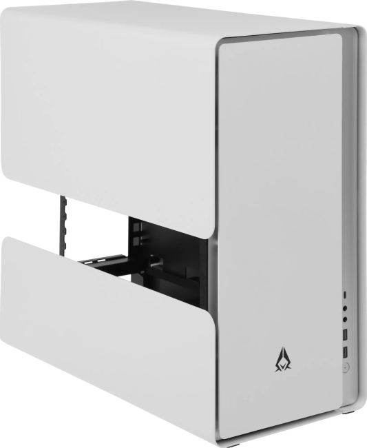 CSAZ-808WM CAST Корпус Azza Cast белый без БП ATX 3x120mm 2x140mm 2xUSB3.0  audio bott PSU
