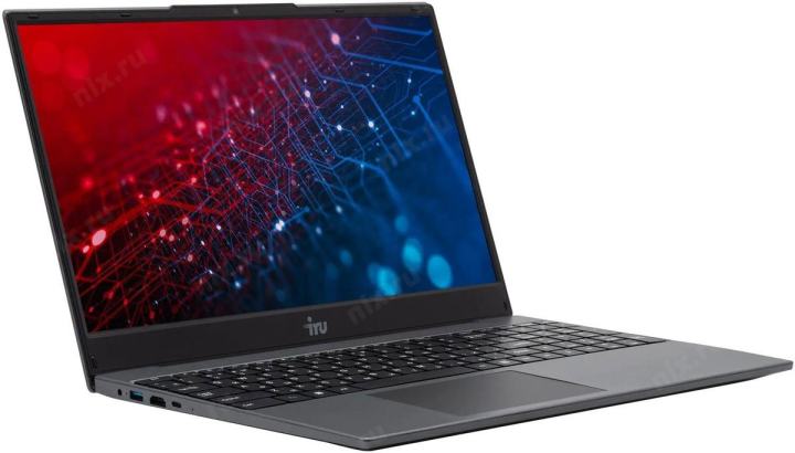 Ноутбук IRU Калибр 15PH Ryzen 7 5700U 16Gb SSD512Gb Rx Vega 8 15.6" Free  DOS  black  4350mAh (2057199)