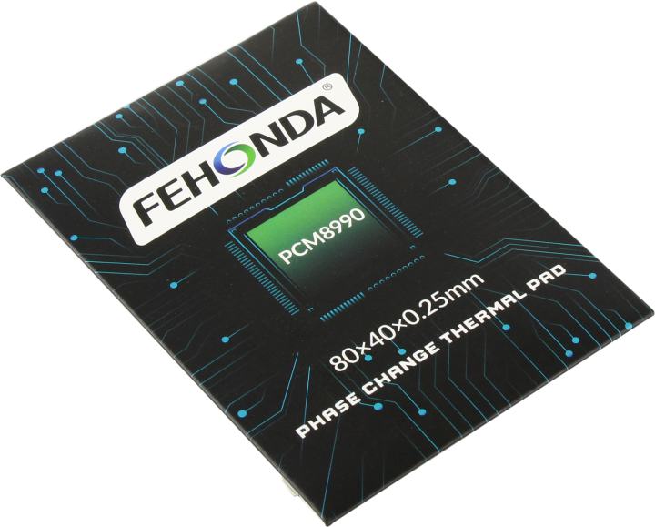 FEHONDA  <FHND-PCM8990-80X40-0.25>  Термоинтерфейс 80x40x0.25мм