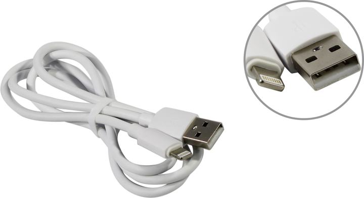 Hoco X96 White <799074> Кабель USB  AM-->Lightning  1м