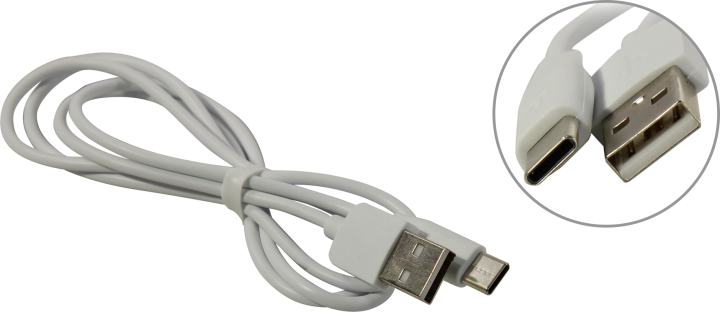 Hoco <X1 Type-C 1M White> Кабель USB 2.0 AM-->USB-C 1м