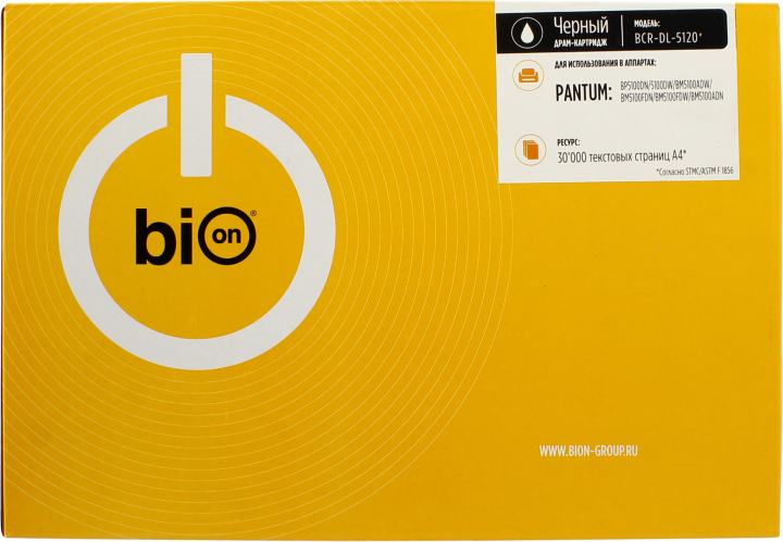 Bion BCR-DL-5120 Драм-картридж DL-5120 для Pantum BP5100DN/BP5100DW/BM5100ADN/BM5100ADW/BM5100FDN/BM5100FDW, черный (30000 стр.)