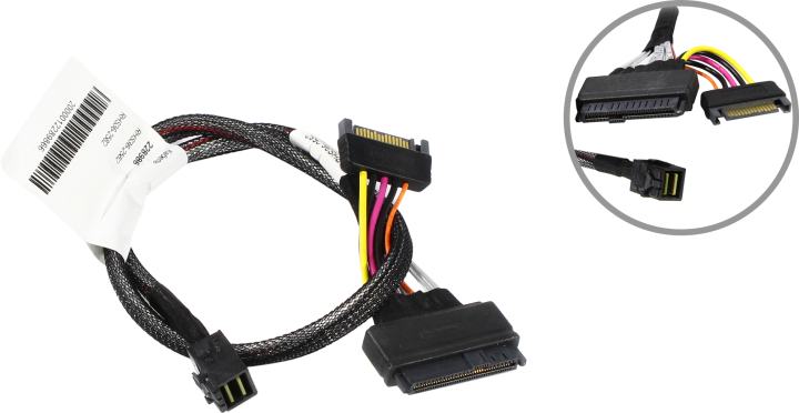 Кабель Amphenol RHS36-2582 HDmSAS SFF8643 to SFF8639 , 50cm