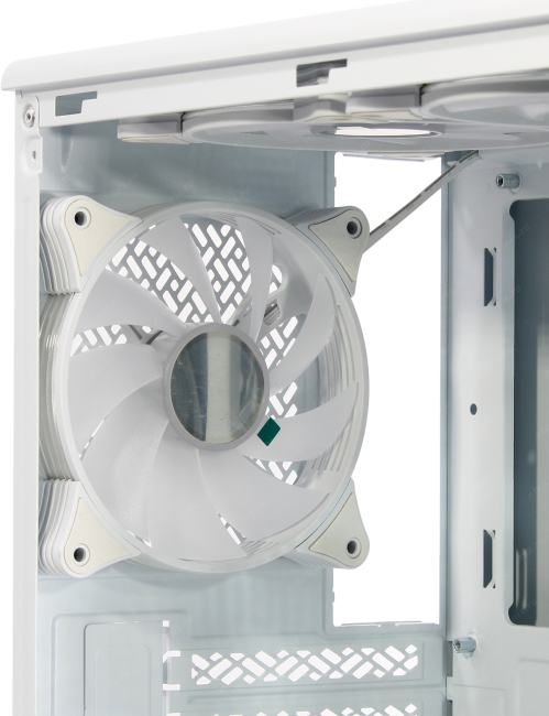 Miditower GameMax <StarLight 2 AW White> ATX  без  БП,  с окном