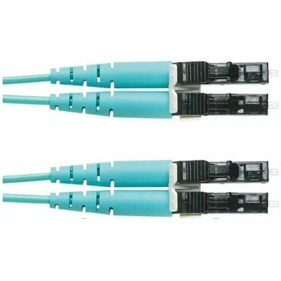 Патч-корд Panduit FZ2ELLNLNSNM008 2x50/125 OM4 LC дуплекс-LC дуплекс 8м LSZH аквамарин