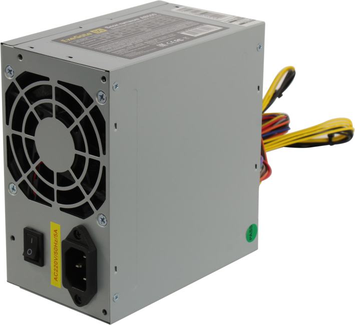 Exegate EX219185RUS-PC Блок питания 500W ExeGate AB500 (ATX, PC, 8cm fan, 24pin, 4pin, 3xSATA, 2xIDE, кабель 220V в комплекте)