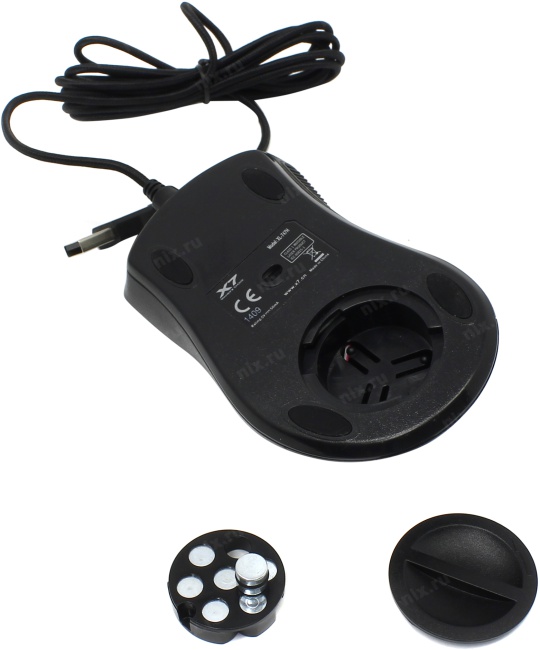 A4Tech Game Laser Mouse <XL-747H-Brown>  (3600dpi)  (RTL)  USB 7but+Roll