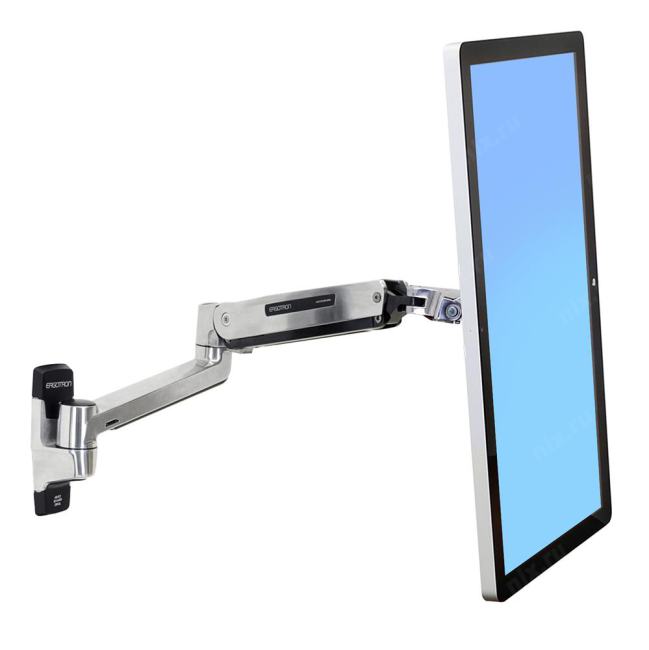 45-383-026 Ergotron LX HD Sit-Stand Настенное крепление  'Рука'  для  монитора серебр.
