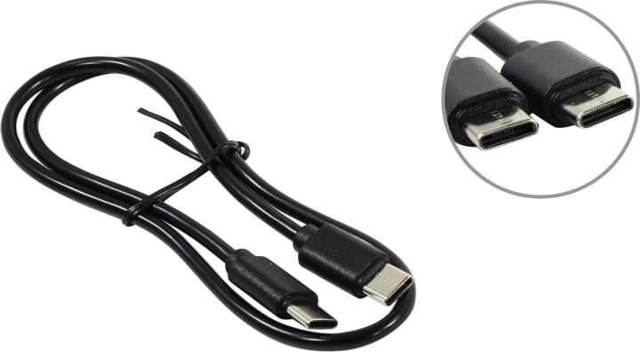 Кабель USB Type-C - USB Type-C, 0.5м, 5bites TC204-05