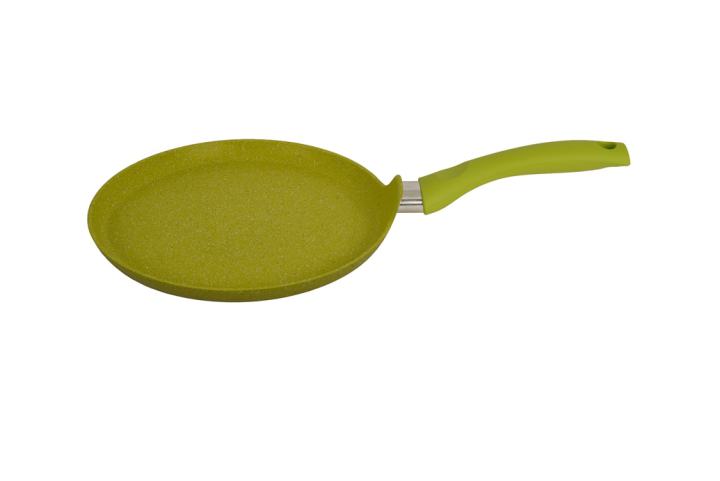 Сковорода KUKMARA сб220tsl а/пр литая блинная 22см TRENDY STYLE LIME
