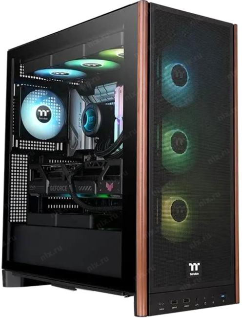 CA-11J-00M1WN-00  Корпус Thermaltake S370 WS черный без БП ATX 5x120mm 8x140mm 1xUSB3.0  audio bott PSU