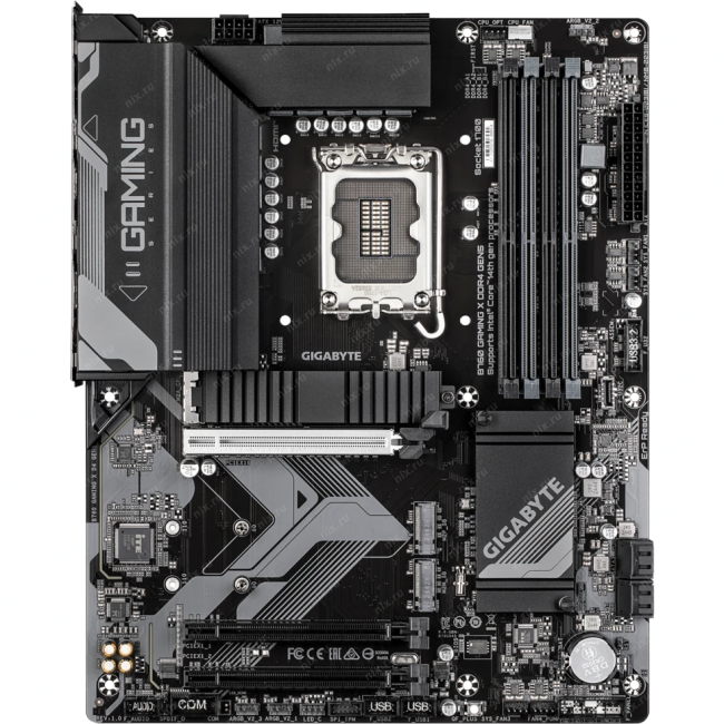GIGABYTE B760 GAMING X D4 GEN5 (RTL) LGA1700 <B760> 3xPCI-E HDMI+DP 2.5GbLAN SATA  ATX  4DDR4