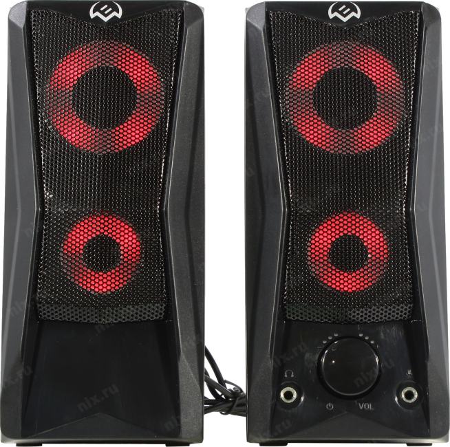Колонки SVEN 445 Black (2x3W,  питание от USB)