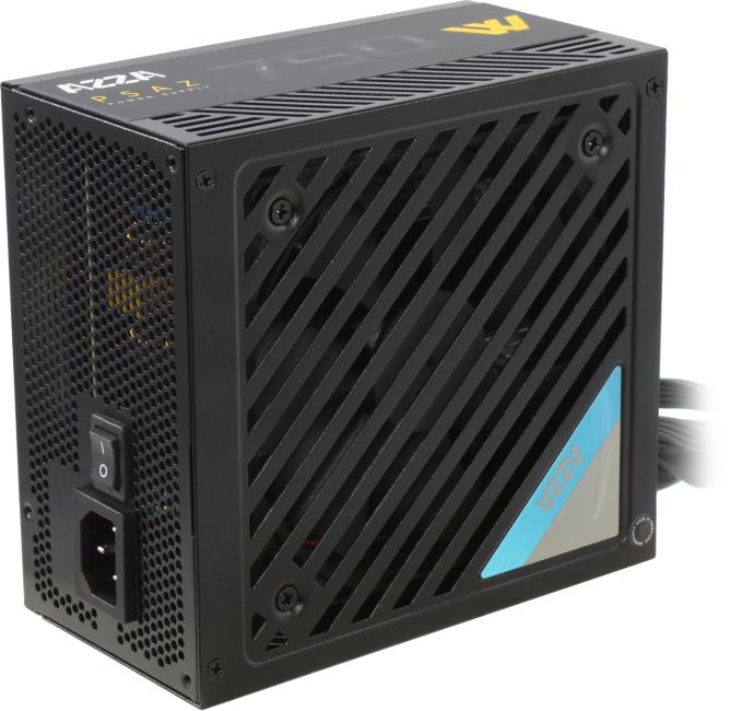 Блок питания для компьютера Azza - PSAZ-750W, ATX, 80 PLUS Bronze, 750 Вт, PSAZ-750W