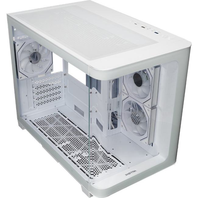 QR500M-3FM12A-C10-UC-WH Корпус XASTRA QR500M 3ARGB-FM-C10-UC White mATX/Aquarium/ 2 Curve Glass /3x120mm  ARGB  PWM  FM fa
