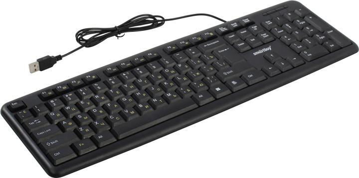 Клавиатура Smartbuy ONE <SBK-210U-K>  <USB>  104КЛ210U-K)