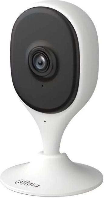 DH-IPC-C3AP-0280B (DH-C3A) Компактная IP-видеокамера с Wi-Fi. 3Мп; 1/3.2” CMOS; объектив 2.8мм; механический ИК-фильтр; чувствительность 0.01лк@F2.0; сжатие: H.265; 2 потока до 3Мп@25к/с; обнаружение людей; ИК-подсветка 10м; встроенный микрофон+динамик; MicroSD до 256Гбайт; питание: 5В(DC); Wi-Fi 2.4ГГц.