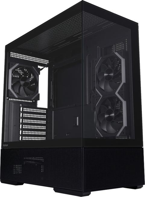 CV7-BK-2FAR-2FH7R-1FH7 1STPLAYER CV7 ARGB Black / ATX / 3x120mm ARGB &amp; 2x120mm  fans  /