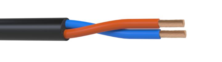 Кабель акустический Wize [WSC16100CCA] 100 м, 16 AWG ССА, 1.5 мм2, диаметр 8мм, омедненный алюминий, 30 x 0.25 мм, черный, бухта
