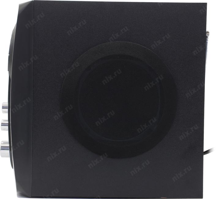 Колонки Ginzzu GM-405 (2x10W +Subwoofer 20W дерево, Bluetooth,  USB,  SD,  FM, ПДУ)