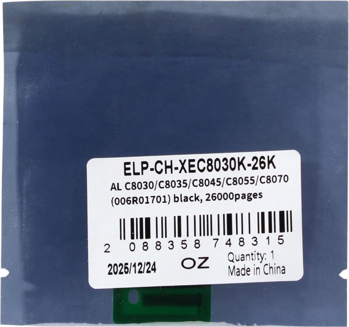 <ELP-CH-XEC8030K-26K> Чип Xerox AltaLink C8030/C8035/C8045/C8055/C8070 (006R01701)  Black,  26K