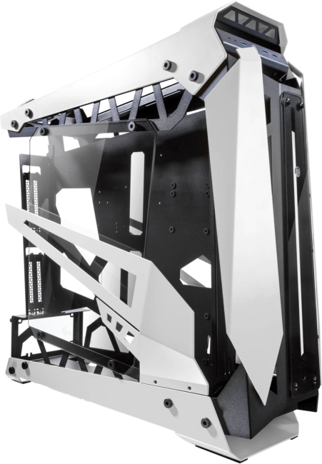 Корпус без блока питания Case Raijintek NYX PRO White, Full-Tower, TG, no fans, 3xUSB-A 3.0, SSI-EEB, E-ATX, ATX, mATX, mITX White