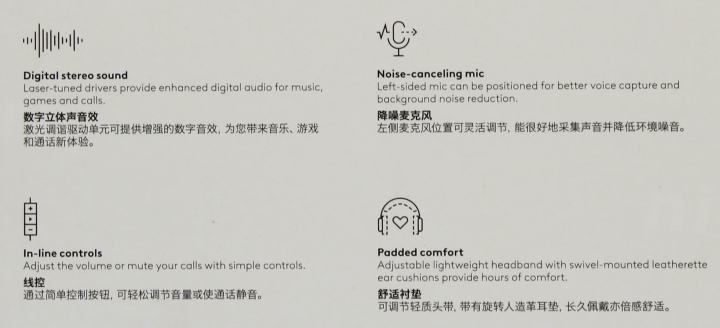 Logitech USB Headset H390  (USB, наушники с микрофоном,  с рег.громкости) <981-001288>
