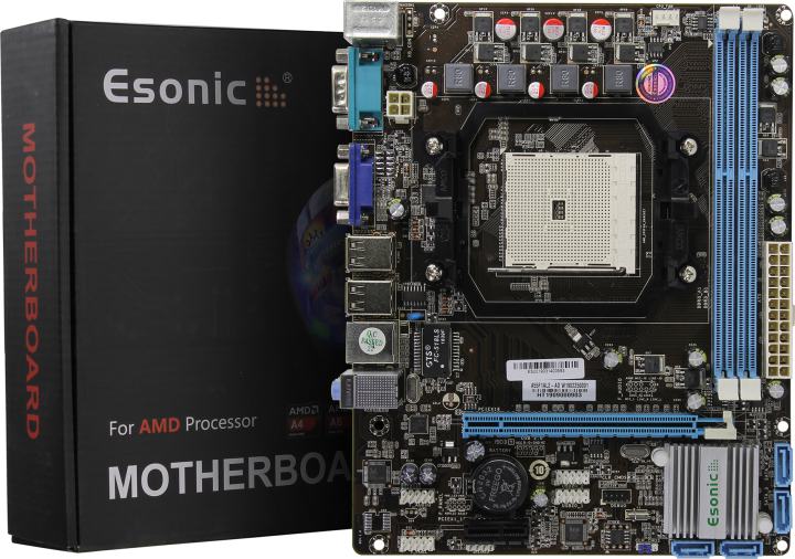 Esonic/iTZR A55F1AL2-(A0) (RTL) SocketFM1 <AMD A55> PCI-E+Dsub LAN SATA  MicroATX  2DDR3