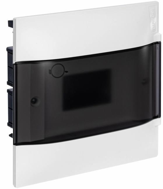 Щиток встраиваемый Legrand 134556 Practibox S - 1 ряд x  6  модулей,  дымчатая дверь