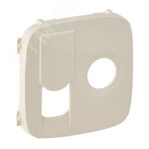 Панель лицевая Legrand 754836 Valena ALLURE - для розетки TV-RJ45, слоновая кость