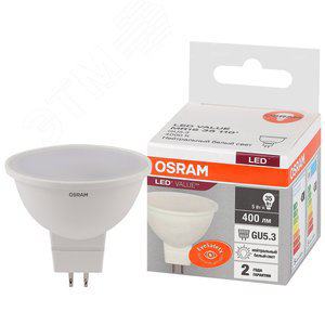 OSRAM Led Value <582422> (GU5.3, 400 люмен, 4000К, 5Вт, 220-240В)