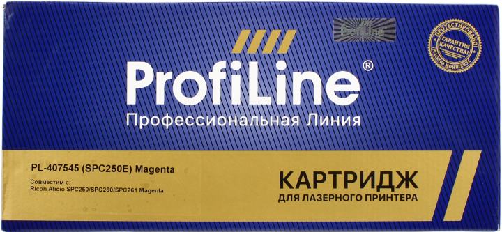 Картридж ProfiLine PL-407545 (SPC250E) для принтеров Ricoh Aficio SPC250/SPC260/SPC261 Magenta 1600 копий