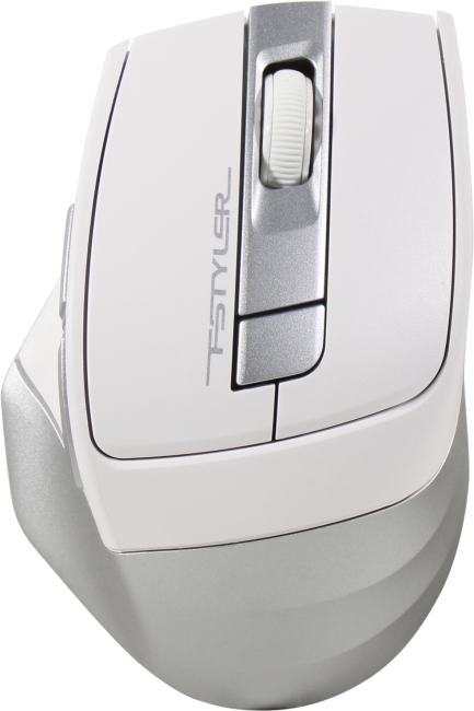 A4Tech FSTYLER Wireless Optical Mouse <FG35S Silver>  (RTL) USB 6btn+Roll