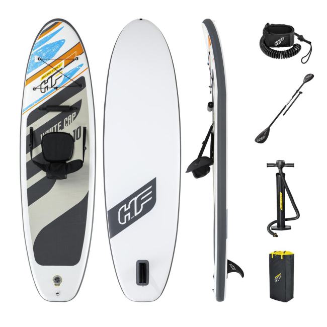 SUP-доска Bestway 65341, White Cap, 305×84×12см