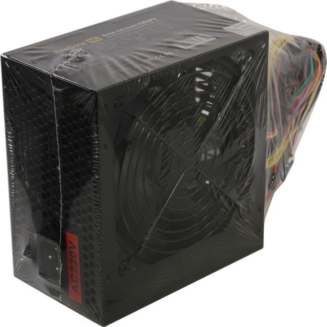 Блок питания ATX 600Вт Exegate 600NPX EX221643RUS-PC (20+4pin) 120mm fan 3xSATA 2xIDE FDD RTL