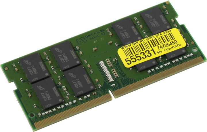 Kingston <KCP432SD8/16> DDR4 SODIMM 16Gb  <PC4-25600> (for NoteBook)