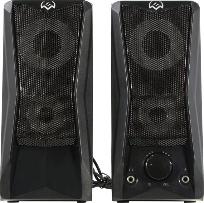 Колонки SVEN 445 Black (2x3W,  питание от USB)