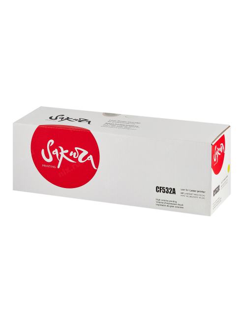 <080578> Картридж лазерный Sakura SACF532A (CF532A) для HP M154, MFP M180, 181, желтый (есть ограничения по прошивке) [SACF532A]