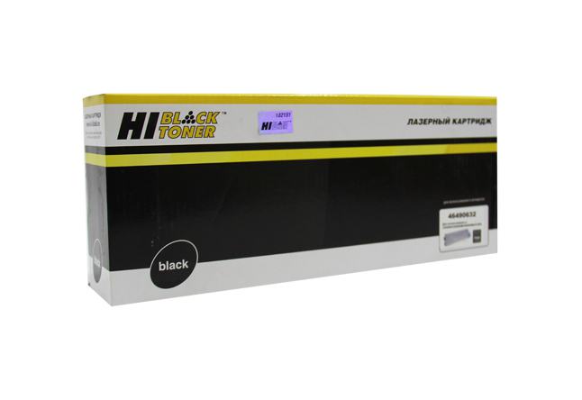 Тонер-картридж Hi-Black (HB-46490632) для OKI  C532/C542/MC573/MC563, Bk, 7K