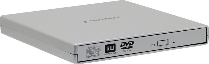 DVD RAM & DVD±R/RW & CDRW Gembird  DVD-USB-02-SV  USB2.0  EXT (RTL)