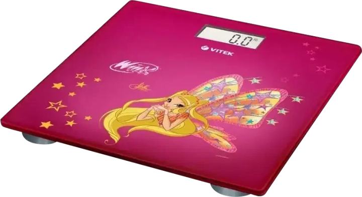Весы напольные электронные Vitek  WX-2151 макс.180кг розовый