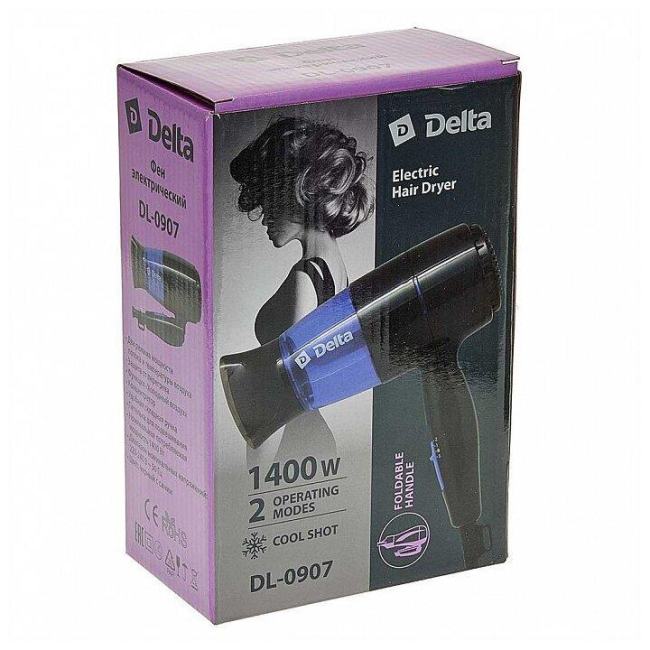 DELTA DL-0907 черный с синим (24)