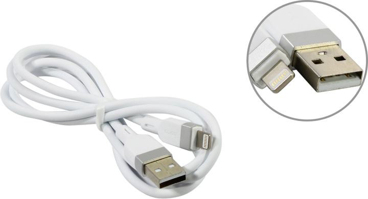 Hoco X109 White <636216>  Кабель  USB  AM-->Lightning 1м