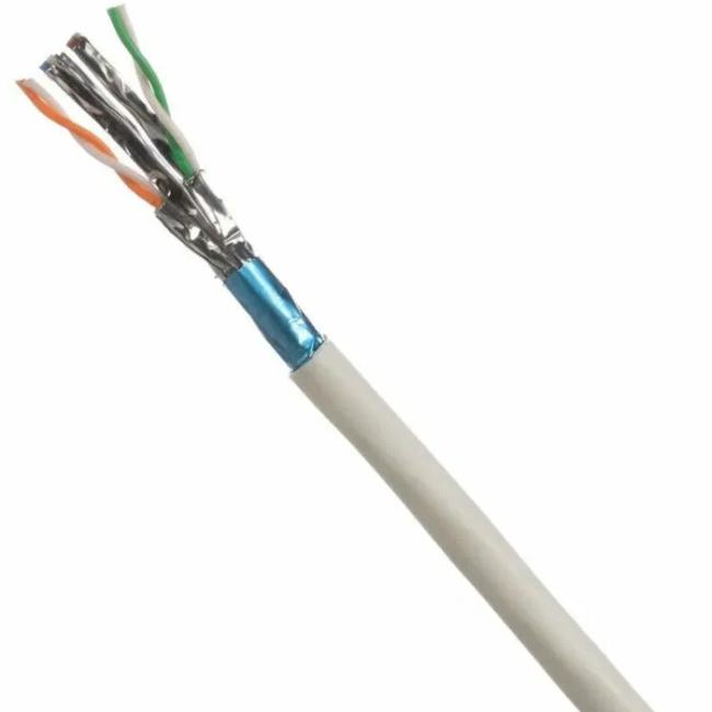 Кабель информационный Panduit PFFY6X04WH-HED кат.6А F/FTP индивидуальный и общий экран 4X2X23AWG LSZH внутренний 500м белый