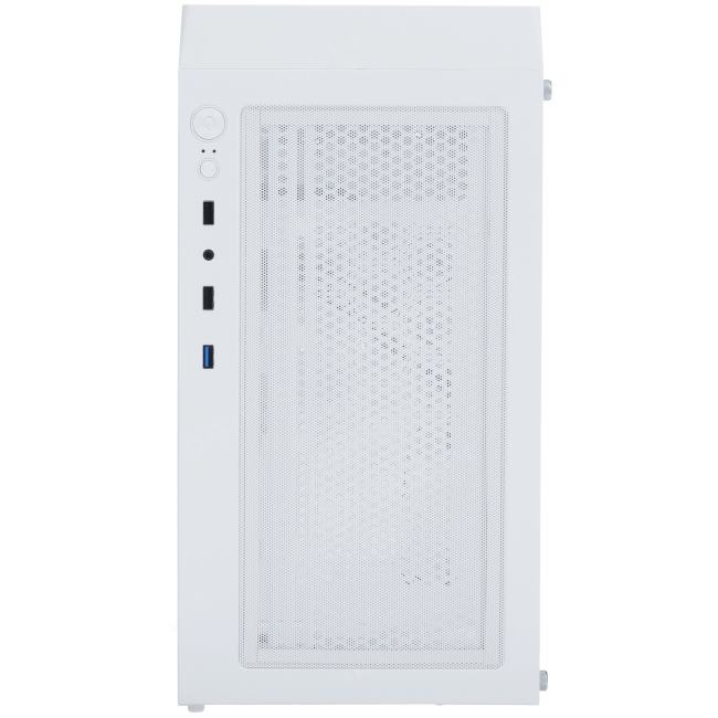 Ocypus Gamma-C50-WHG400XX-GL Корпус ПК без блока питания/ Case Ocypus Gamma C50 WH ARGB, Mini-Tower, TG,  4x120mm  ARGB,