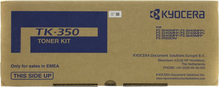 Тонер-картридж TK-350 15 000 стр. Black для FS-3920DN/3040/3140MFP/3040MFP+/3140MFP+/3540MFP/3640MFP