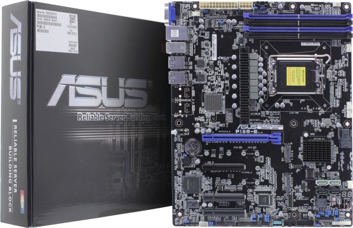 Материнская плата ASUS P13R-E LGA1700 4xDDR5 PCI-Ex16 3xPCIEx8 2xM.2 VGA 2xGLAN SATA 6Gb/s ATX Retail