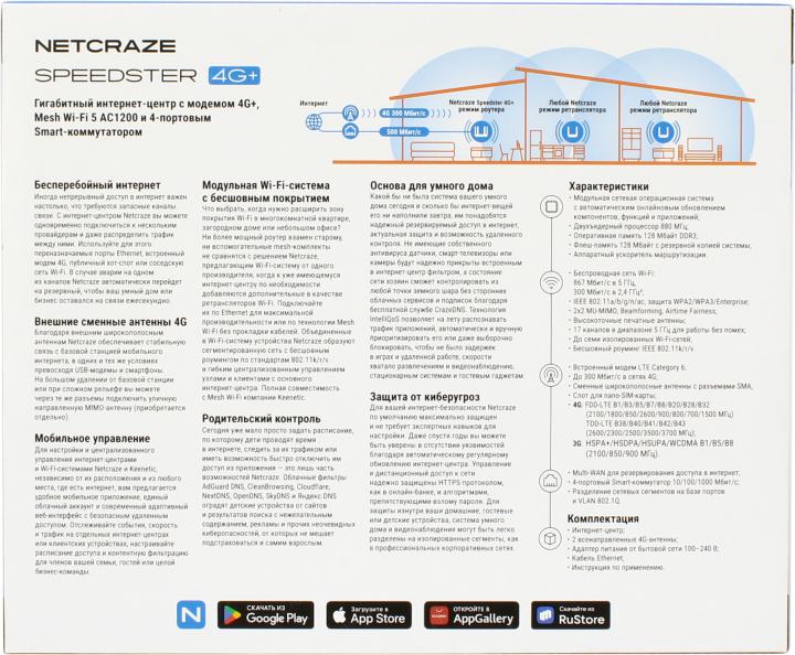 Netcraze  Speedster  4G+ <NC-2911>