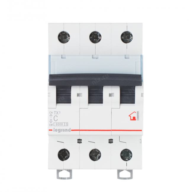 Legrand 404062 Авт.выкл.TX3 C63A  3П  6000